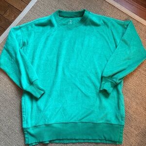 Aerie Cozy Brushed Fleece Side Slit Sweatshirt Size XS